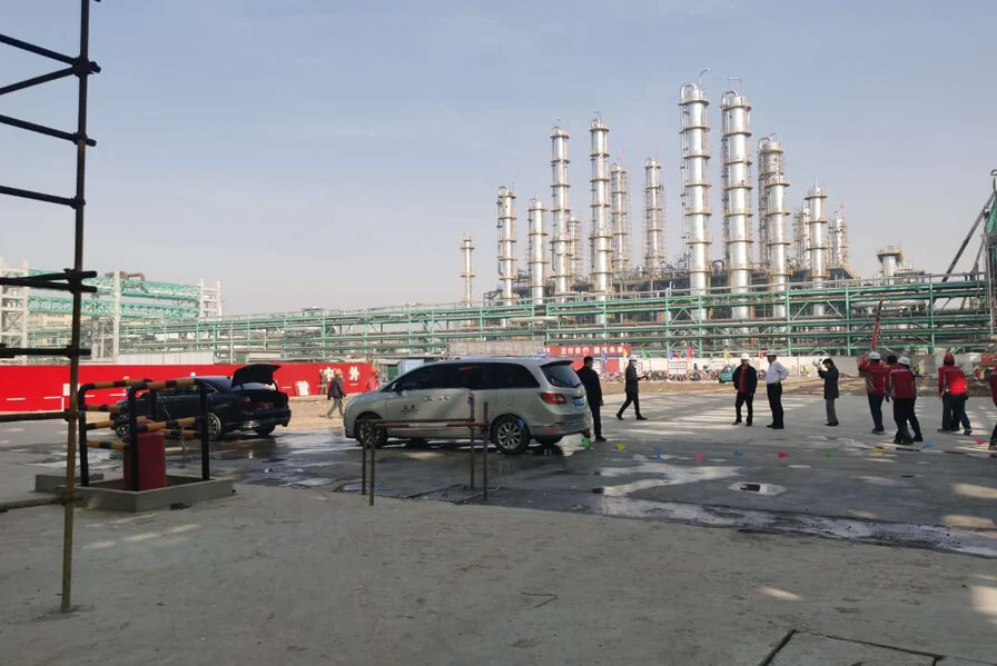 산동 Hualu Hengsheng Chemical Co., Ltd. 의 300,000 T/Y 산성 전기 추적 시스템