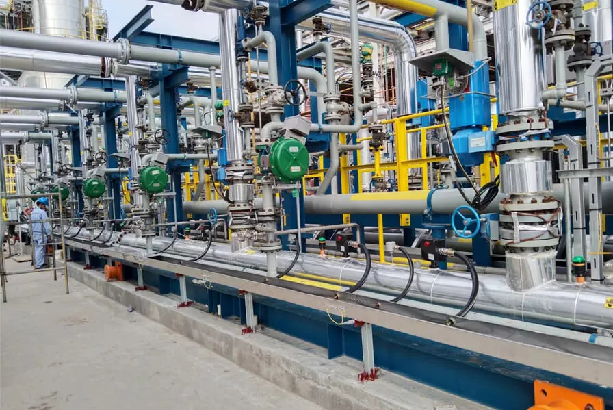 300,000 T/Y 가성 소다, 400,000 T/Y Pvc 프로젝트 Huayi Qinzhou 화학 통합 고급 재료 기지의 공공 및 보조 단위 Guangxi Huayi Chlor-Alkali Chemical Co., Ltd.